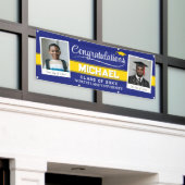 Bewerkbare Afstuderen Banner Toen En Nu W Foto's (Buitenkant Gebouw)