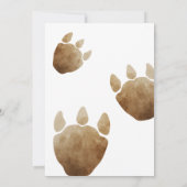 Bewerkbare AGE T-Rex Dinosaurs Verjaardag Fun Scha Kaart (Achterkant)