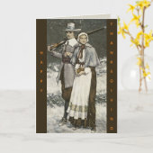 Bewerkbare Aldens Plymouth Kerstgroeten Thanksgivi Kaart (Gele Bloem)