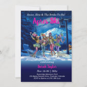 Bewerkbare Après Ski Bachelorette Sjabloon Kaart (Voorkant)