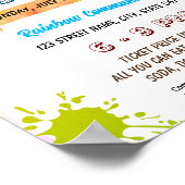 Bewerkbare Art Painting evenementenflyer Poster (Hoek)