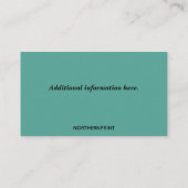 Bewerkbare Auto Glass Reparatie en Vervanging Bedr Visitekaartje (Achterkant)