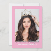 Bewerkbare Autograph Kaart Prints - Lichte achterg (Voorkant)