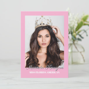 Bewerkbare Autograph Kaart Prints - Lichte achterg