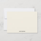 Bewerkbare Autumn Breeze Wildflowers RSVP-kaarten RSVP Kaartje (Achterkant)