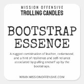 Bewerkbare Baby Boomer Humor Candle Labels (Voorkant)