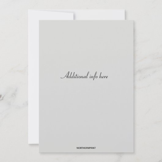 Bewerkbare Bagagecamera en Roos Honeymoon Shower Kaart (Achterkant)