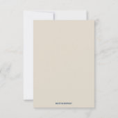 Bewerkbare ballonnen en Cadeaus notenkaart Kaart (Achterkant)