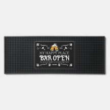 Bewerkbare bar open Dad's Father's pub bier mokken