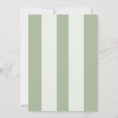 Bewerkbare Beach Club Cabana Uitnodiging Verjaarda (Achterkant)