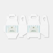 Bewerkbare Beach Club Cabana Verjaardag Bedankdoosjes (Uitgevouwen)