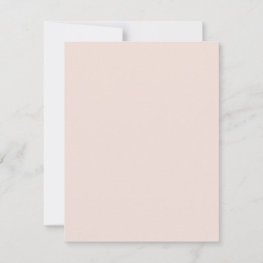 Bewerkbare bedankkaart voor kleine bedrijven RSVP kaartje (Achterkant)