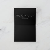 Bewerkbare Bedankt voor uw aankoop Zakelijk  (Binnen)