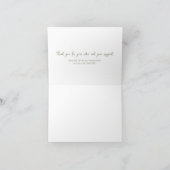 Bewerkbare Bedankt voor uw aankoop Zakelijk (Binnen)