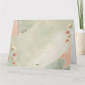 Bewerkbare Bedankt voor uw inkoopactiviteiten (Achterkant)