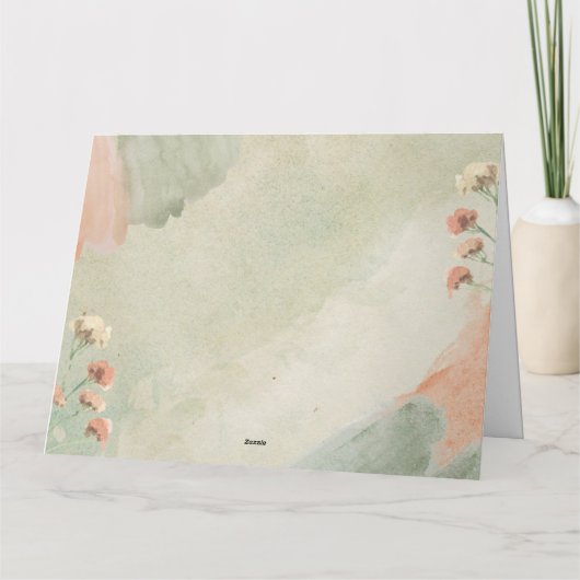 Bewerkbare Bedankt voor uw inkoopactiviteiten (Achterkant)