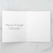 Bewerkbare Bedankt voor uw minimale inkoopsom (Binnen)