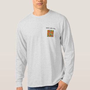 Bewerkbare Bedrijf School Logo en Naam T-shirt