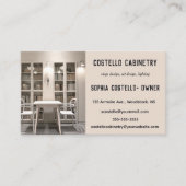 bewerkbare behuizing visitekaartje (Voorkant)