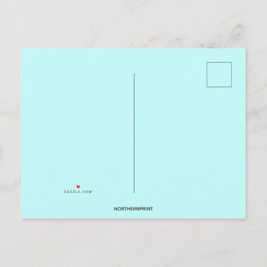 Bewerkbare bevestiging van duif en vis uitnodiging briefkaart (Achterkant)