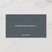 Bewerkbare bewegende truckverhuizers visitekaartje (Achterkant)