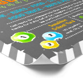 Bewerkbare bingo fondsenwervingsflyer poster (Hoek)