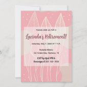 Bewerkbare bladeren en stoffige Roos achtergrond Kaart (Voorkant)