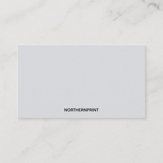 Bewerkbare bloemen Wees geduldig Kaart Visitekaartje (Achterkant)