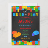 Bewerkbare Blok Uitnodiging (Voorkant)