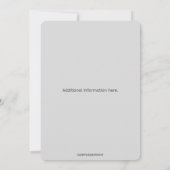 Bewerkbare Blue Angels Stars Ordination Kaart (Achterkant)