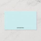 Bewerkbare Blue Geometric Wiskunde Tutor Visitekaartje (Achterkant)