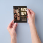 Bewerkbare Boek nu Afspraken beschikbaar Salon Flyer (Hand)