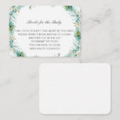 Bewerkbare boeken voor de Kaart Baby invoegen (Voorkant / Achterkant)