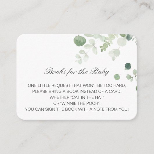 Bewerkbare boeken voor de Kaart Baby invoegen (Voorkant)