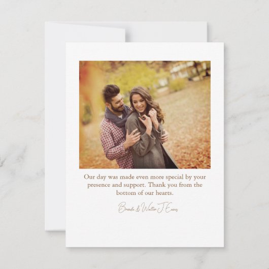 Bewerkbare Bohemian gelofte verlenging uitnodiging (Achterkant)