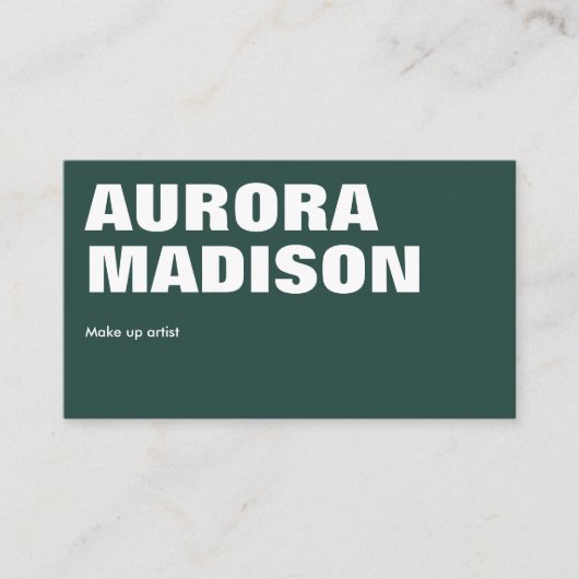 Bewerkbare Boho Business Card Template QR-code Visitekaartje (Voorkant)