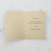 Bewerkbare Botanische Bijl Bladige Afrikaantje Kaart (Binnen)