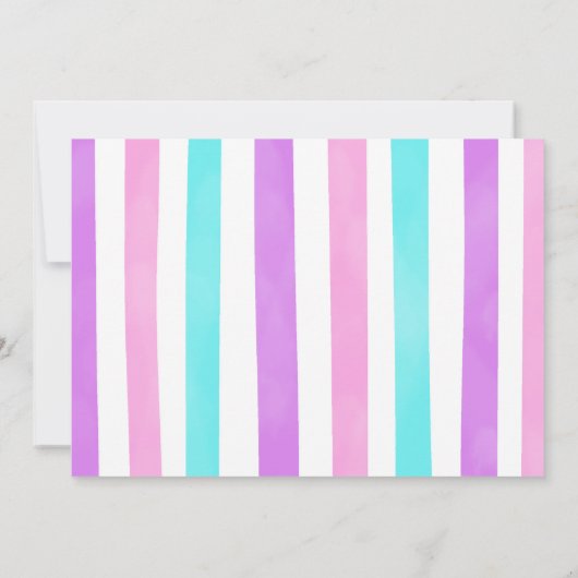 Bewerkbare Bounce-verjaardagsfoto-uitnodiging Kaart (Achterkant)