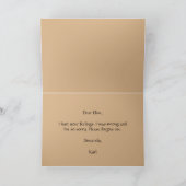 Bewerkbare brief Tegels Sorry Excuses Kaart (Binnen)