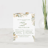 Bewerkbare bruiloft repetitie diner (Voorkant)