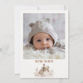 Bewerkbare Bruine Eerste Rodeo Maandelijkse Banner Kaart (Voorkant)