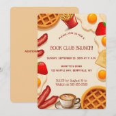 Bewerkbare Brunch Kaart (Voorkant / Achterkant)