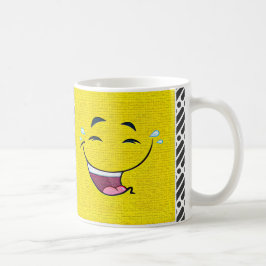 Bewerkbare cartoon Face Expression Koffiemok