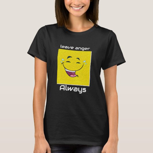 Bewerkbare cartoon Face Expression V19 T-shirt (Voorkant)
