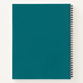 Bewerkbare Chaos Organizer School Notitieboek (Achterkant)