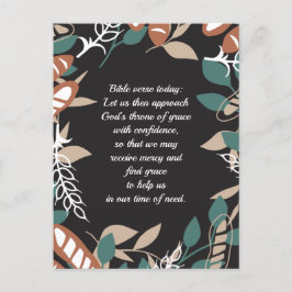 Bewerkbare citaten met broodpatroon briefkaart