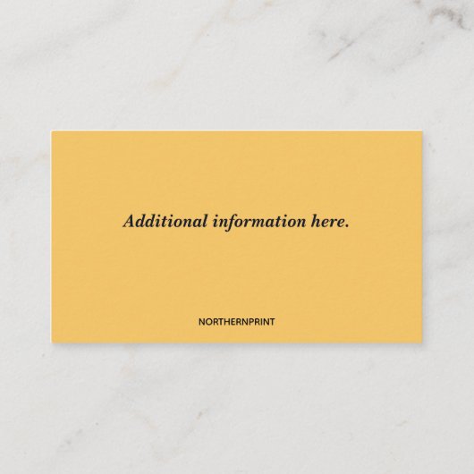 Bewerkbare Cocktail Glass Bartender Visitekaartje (Achterkant)