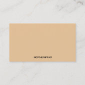 Bewerkbare Coffee Shop Loyalty Rewards-Kaart (Achterkant)