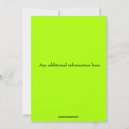 Bewerkbare conciërge Mop en Pail Pensioen Kaart (Achterkant)