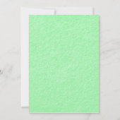 Bewerkbare Crayon Style – Fairy Mushroom Forest Kaart (Achterkant)